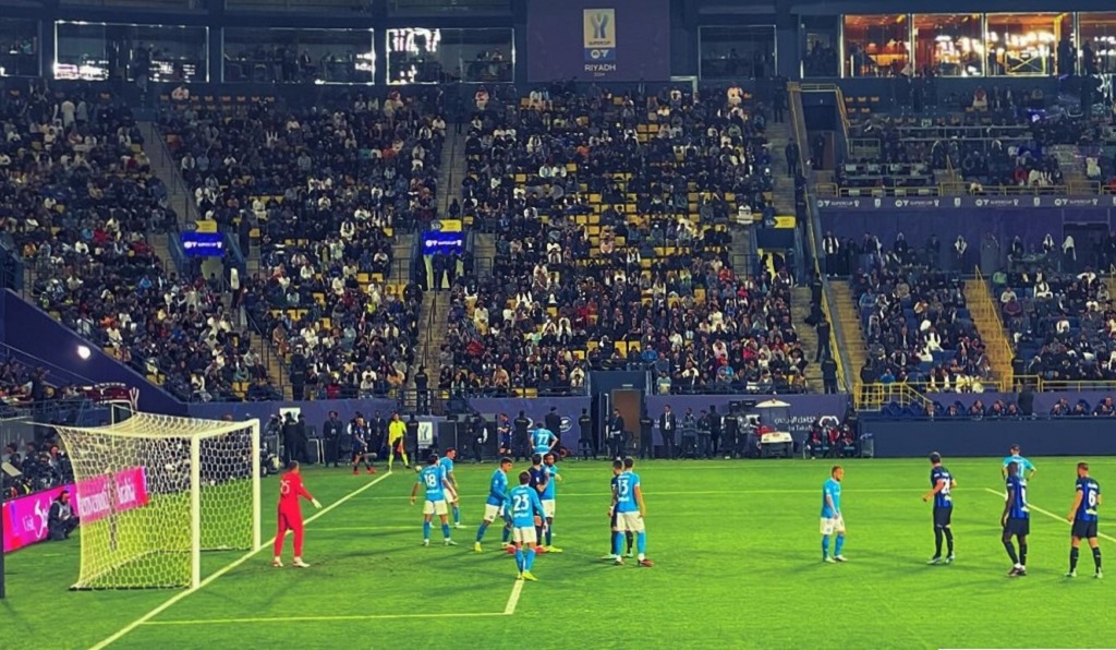 FC Internazionale and SSC Napoli in the Italian Super Cup Final in Riyāḍ