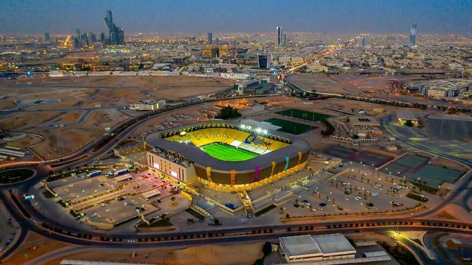 Al-Awwal Park Stadium in Riyadh, Saudi Arabia, stadium of the 2025 Italian Super Cup final